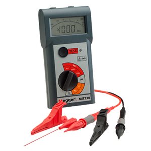 Megger MIT210 Serie Digital/Analoge Isolations- und Durchgangsprüfgeräte