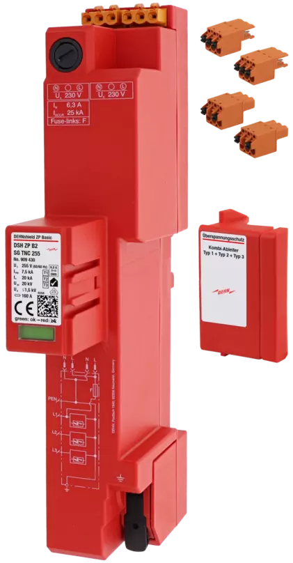 Dehn Kombi-Ableiter DEHNshield ZP B2 SG TNC 255