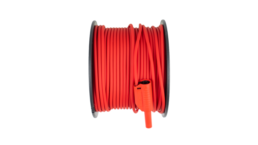 Metrel A 1029 Prüfleitung, rot, 50 m
