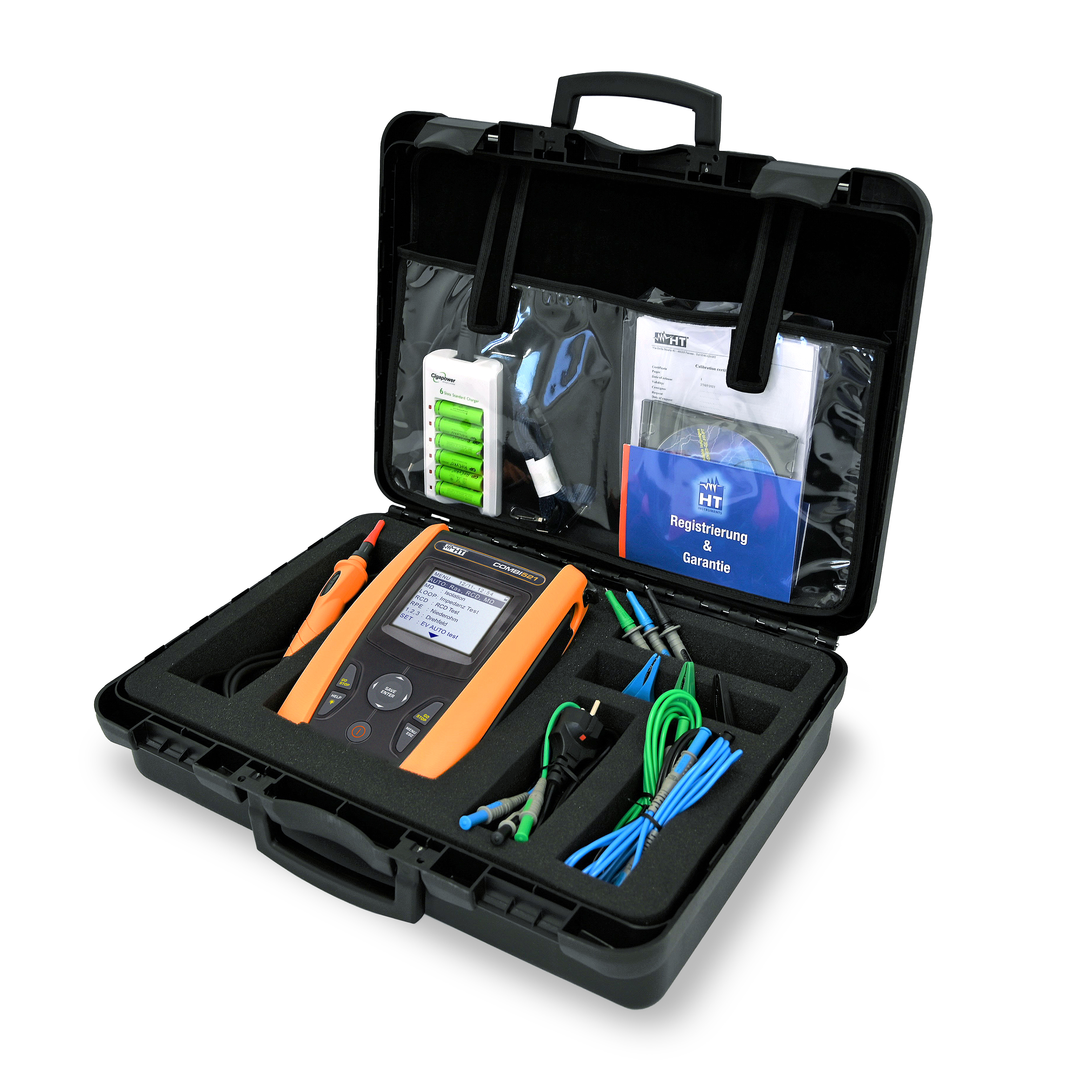 HT Combi 521 Kit Pro Installationstester