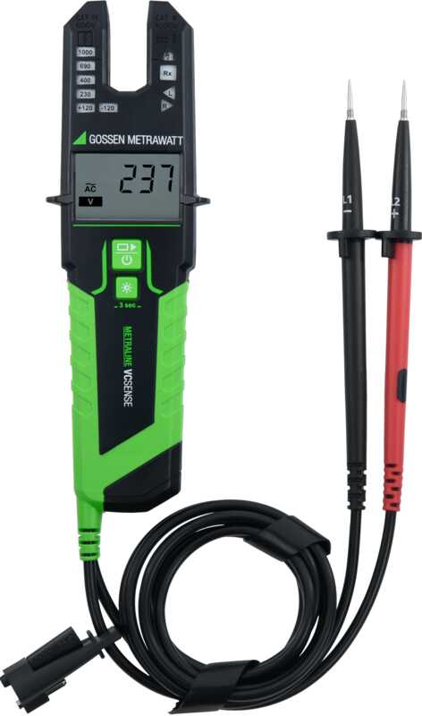 Gossen Metrawatt Metraline VC Sense Strom- und Spannungsprüfgerät